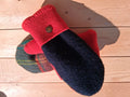 Felted Wool Mittens with Fleece Lining