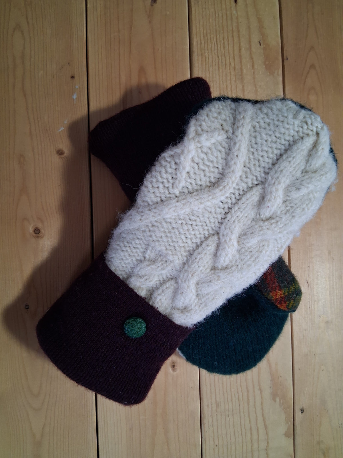 Felted Wool Mittens