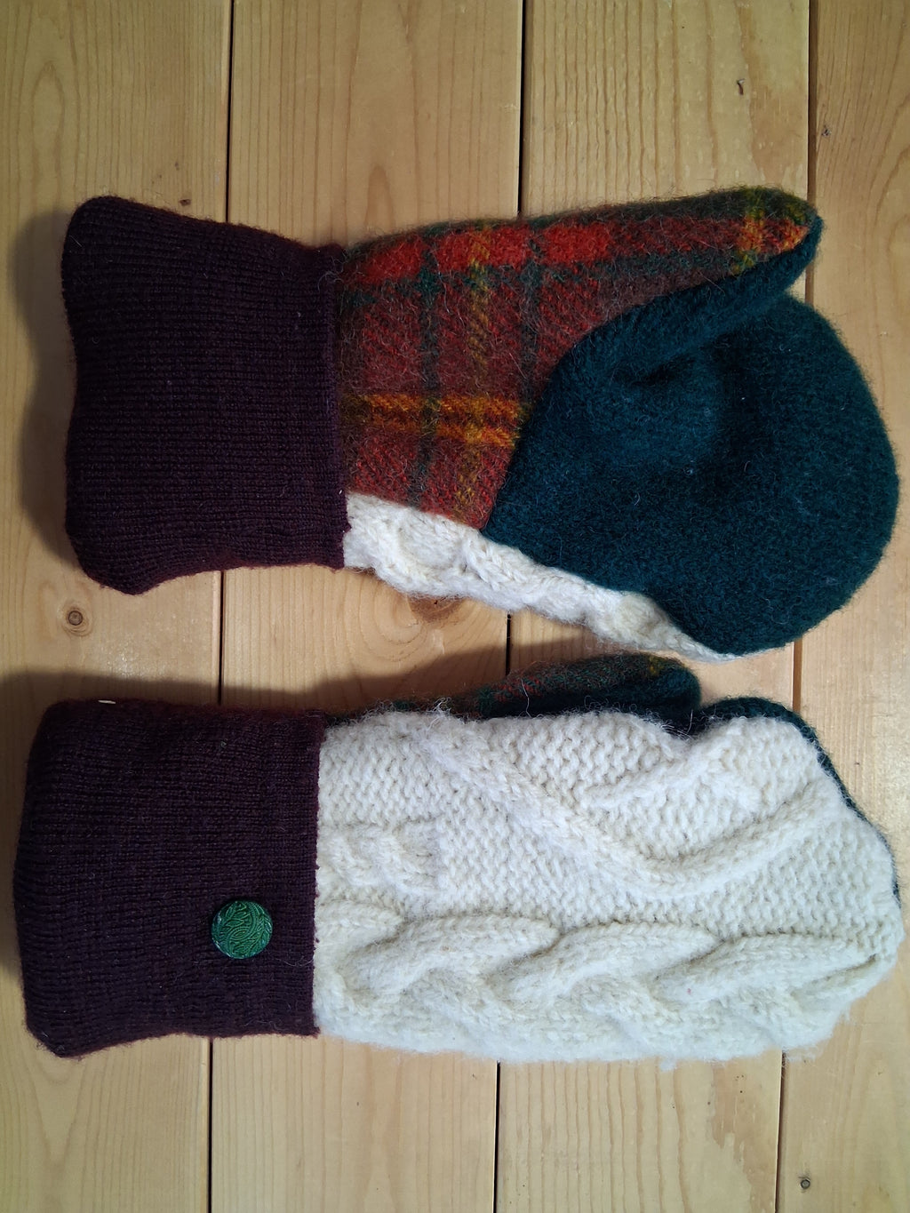 Felted Wool Mittens