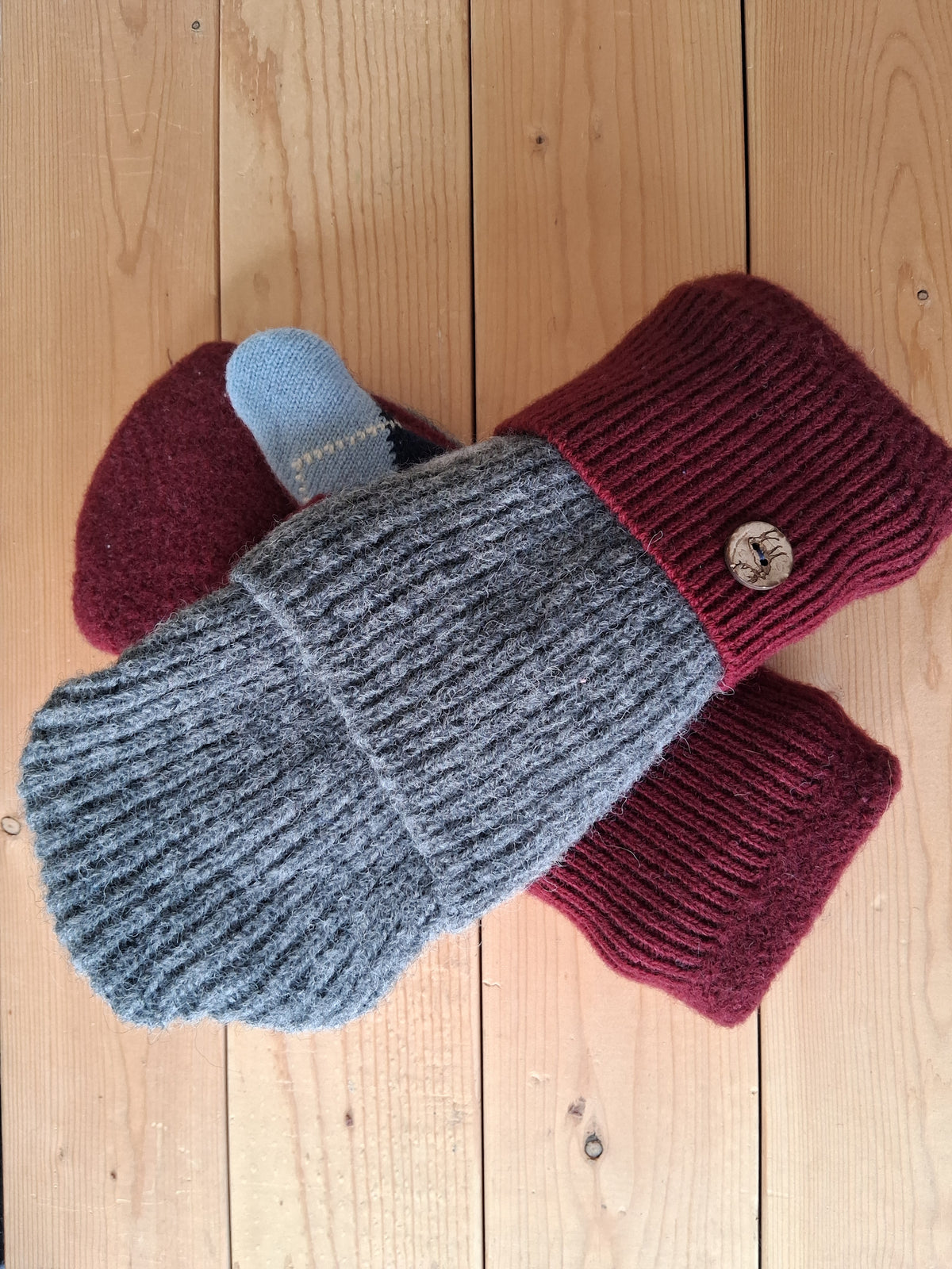 Felted Wool Mittens