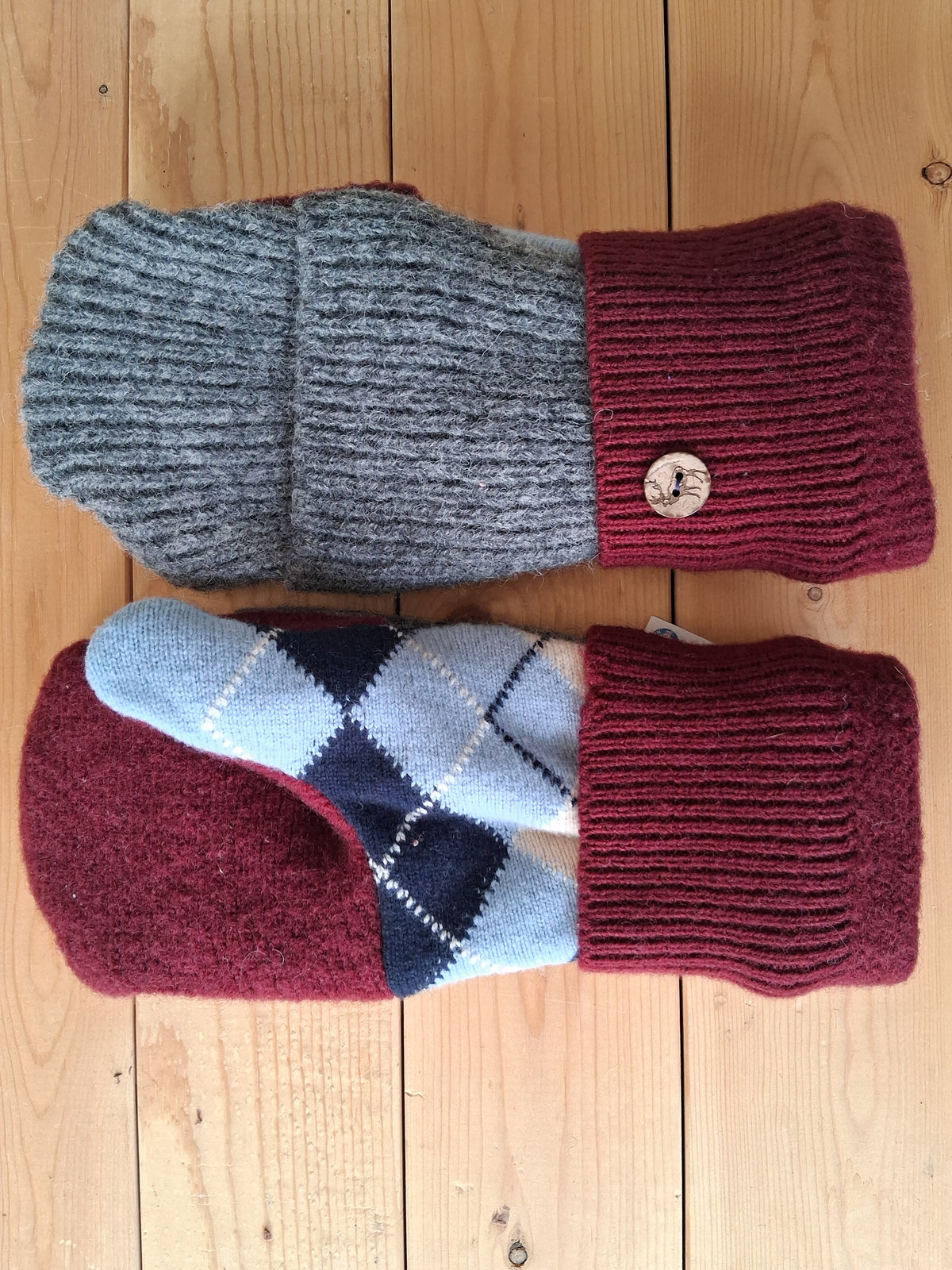 Felted Wool Mittens