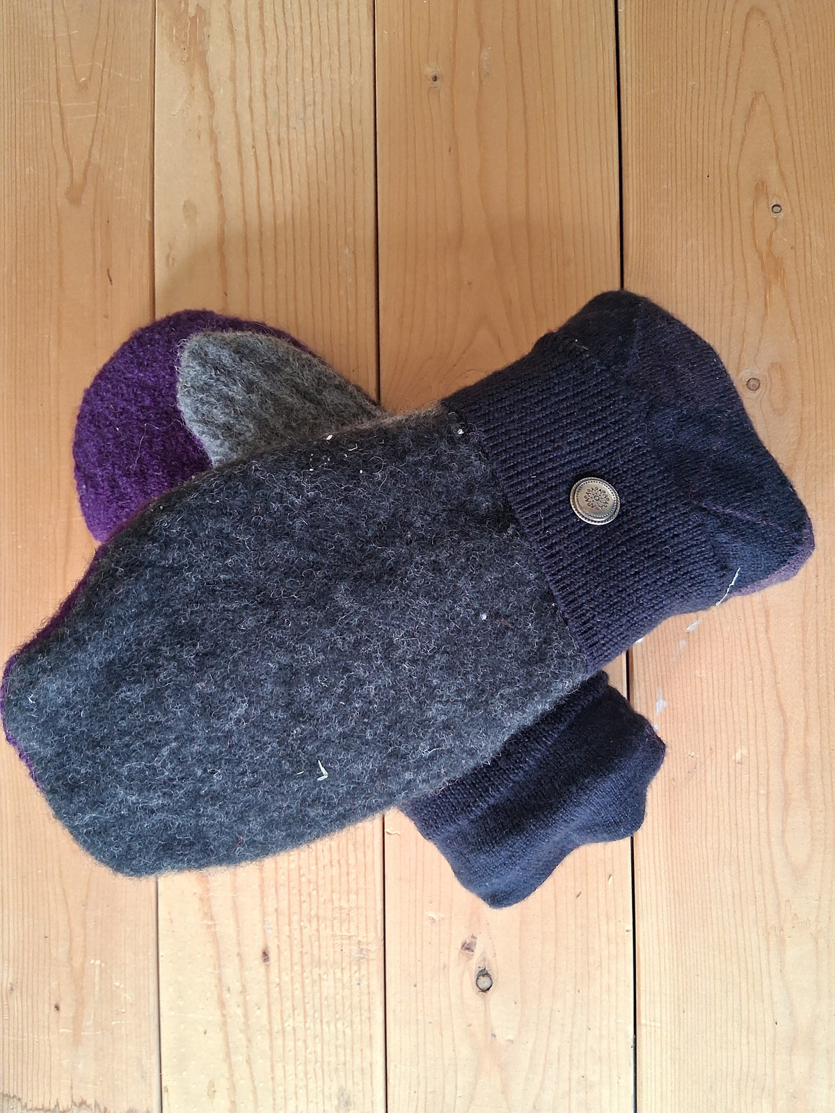 Felted Wool Mittens