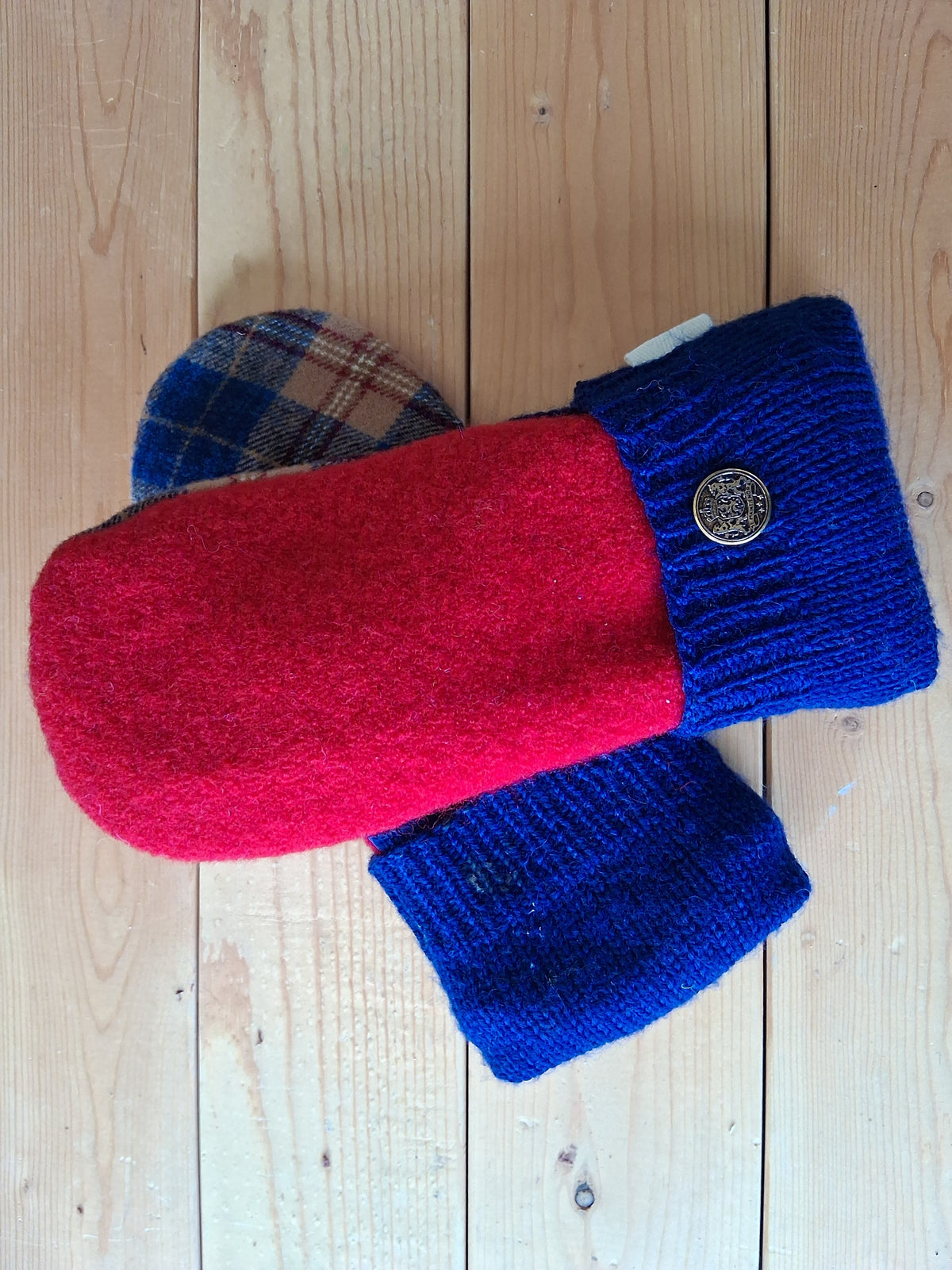 Felted Wool Mittens