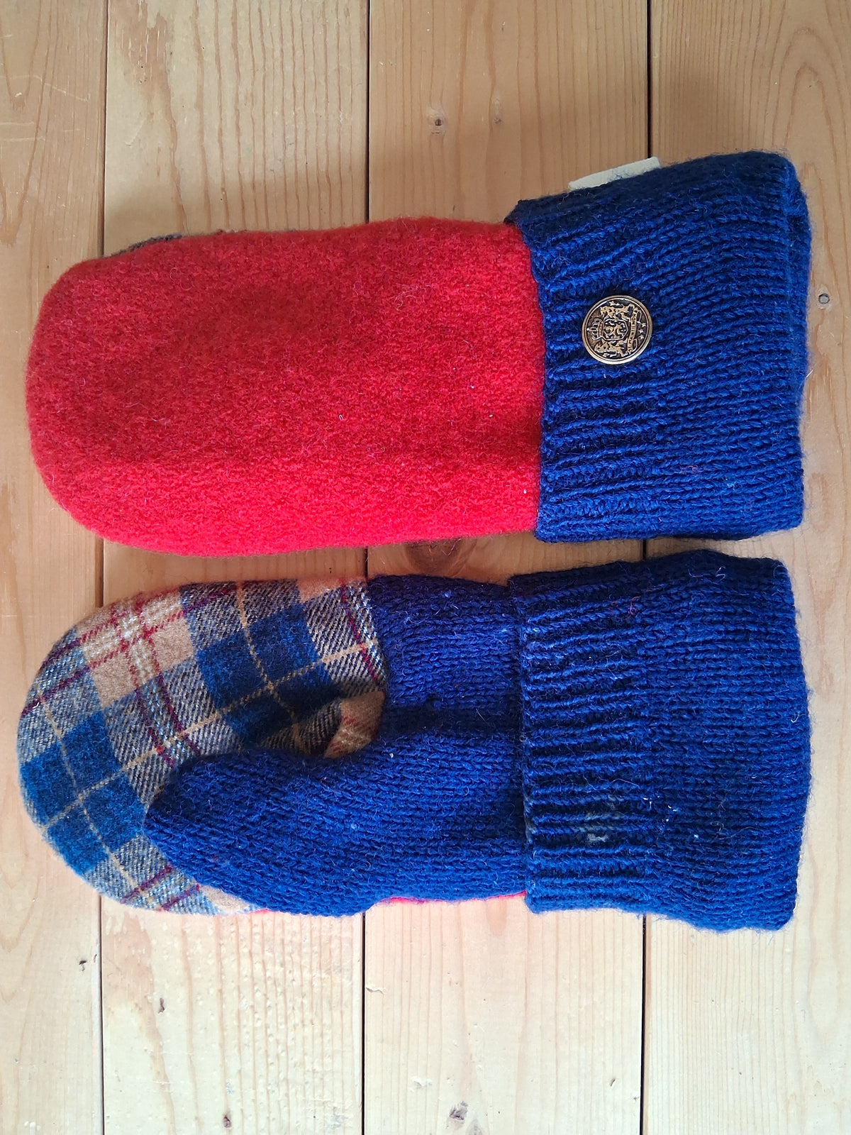 Felted Wool Mittens