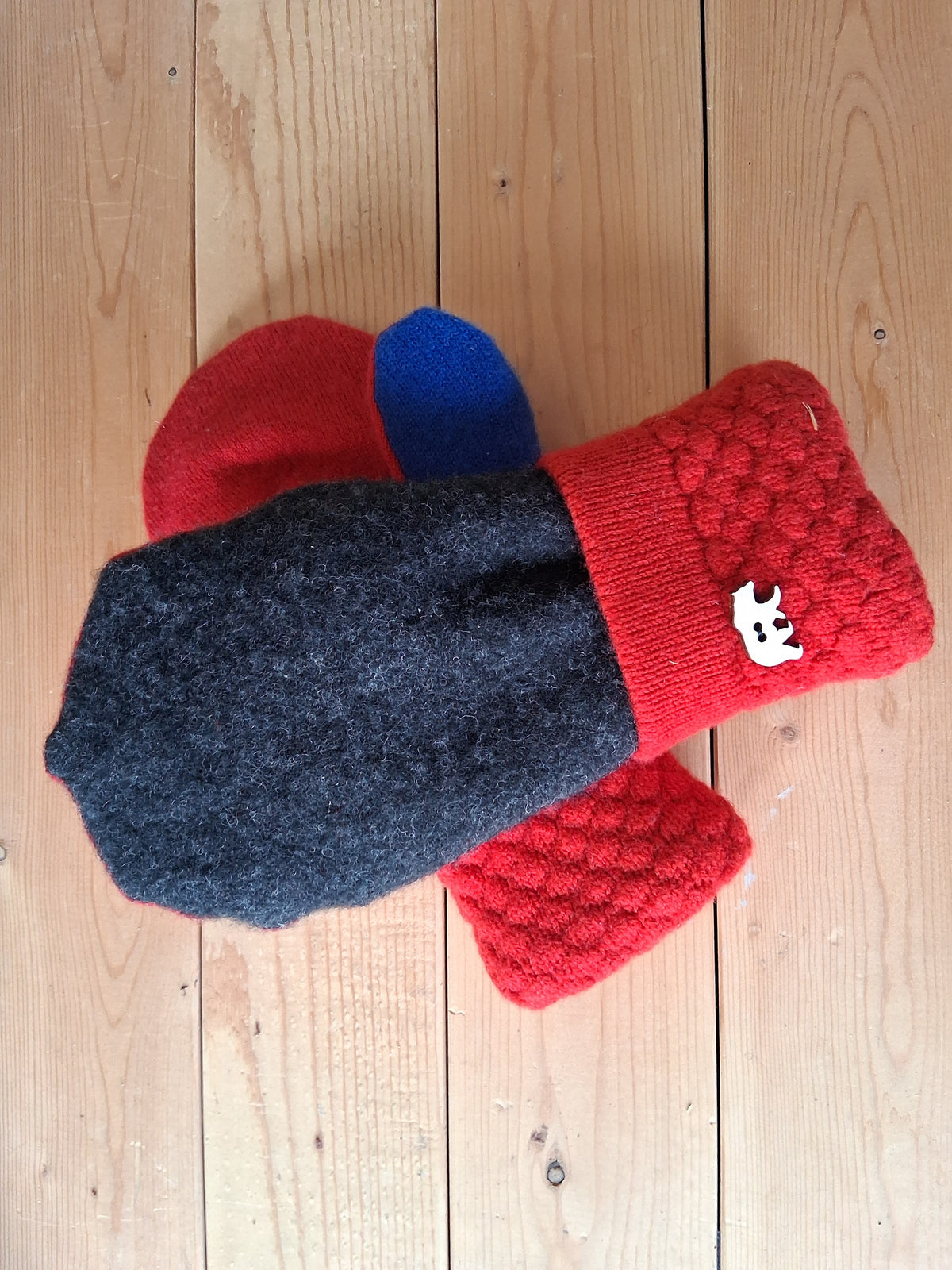 Felted Wool Mittens